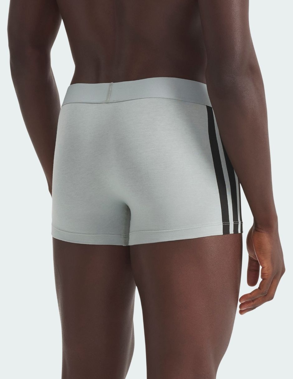 Bóxer trunk adidas de algodón y spandex para hombre 2 piezas
