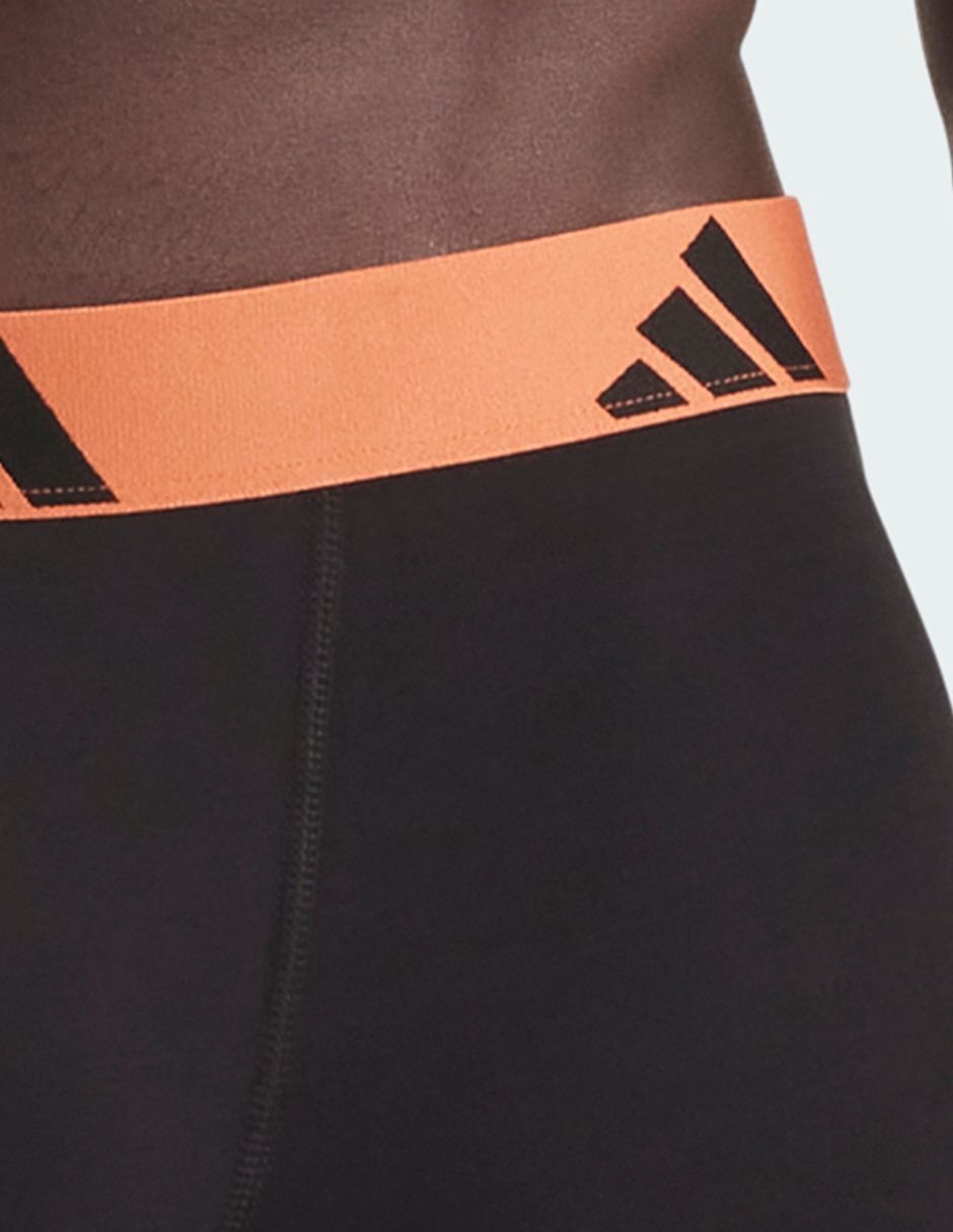 Bóxer adidas de algodón y spandex para hombre 3 piezas