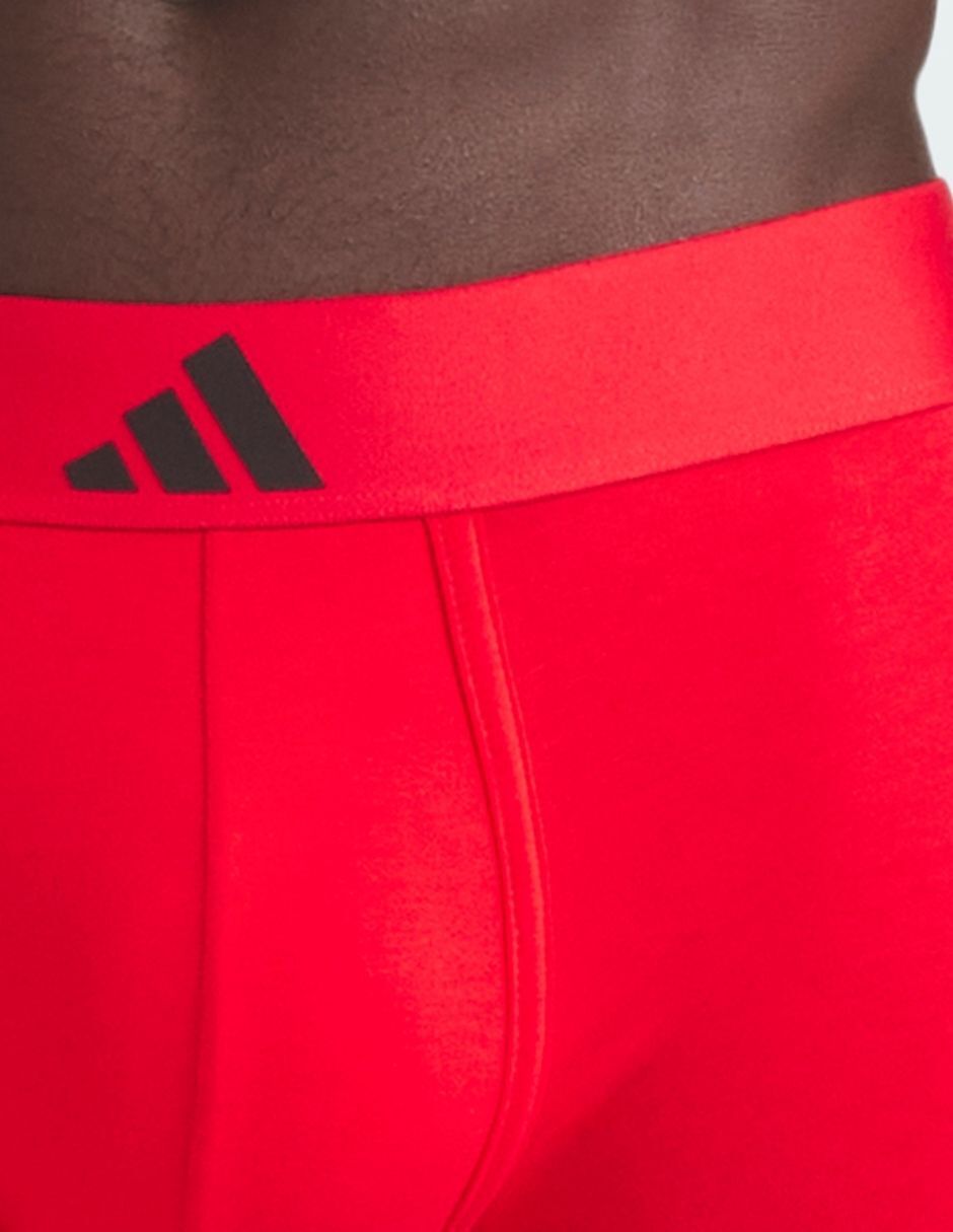 Bóxer trunk adidas de algodón y spandex para hombre 2 piezas