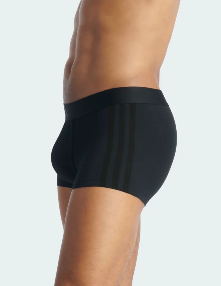 Bóxer trunk adidas de algodón y spandex para hombre 2 piezas