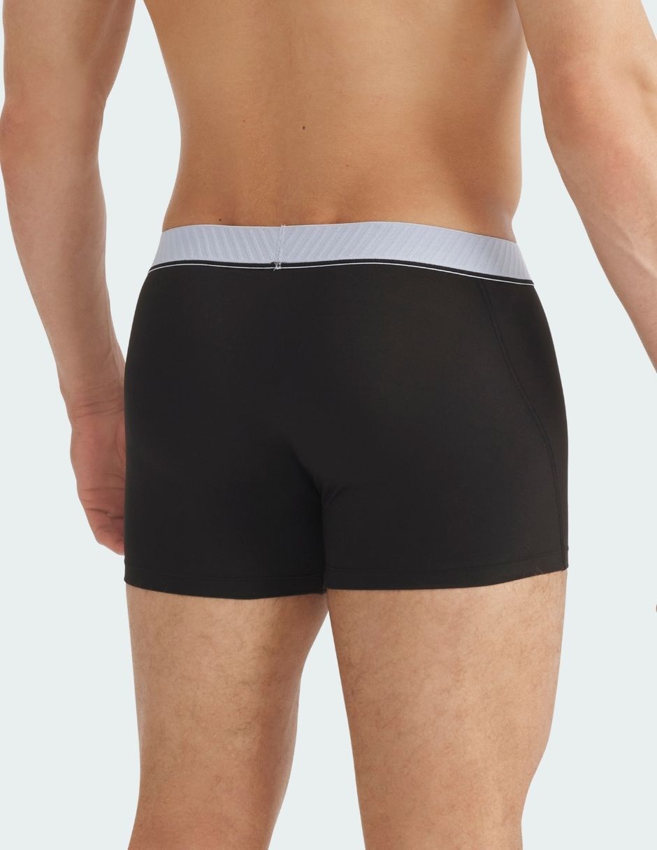 Bóxer trunk adidas de algodón y spandex para hombre 3 piezas