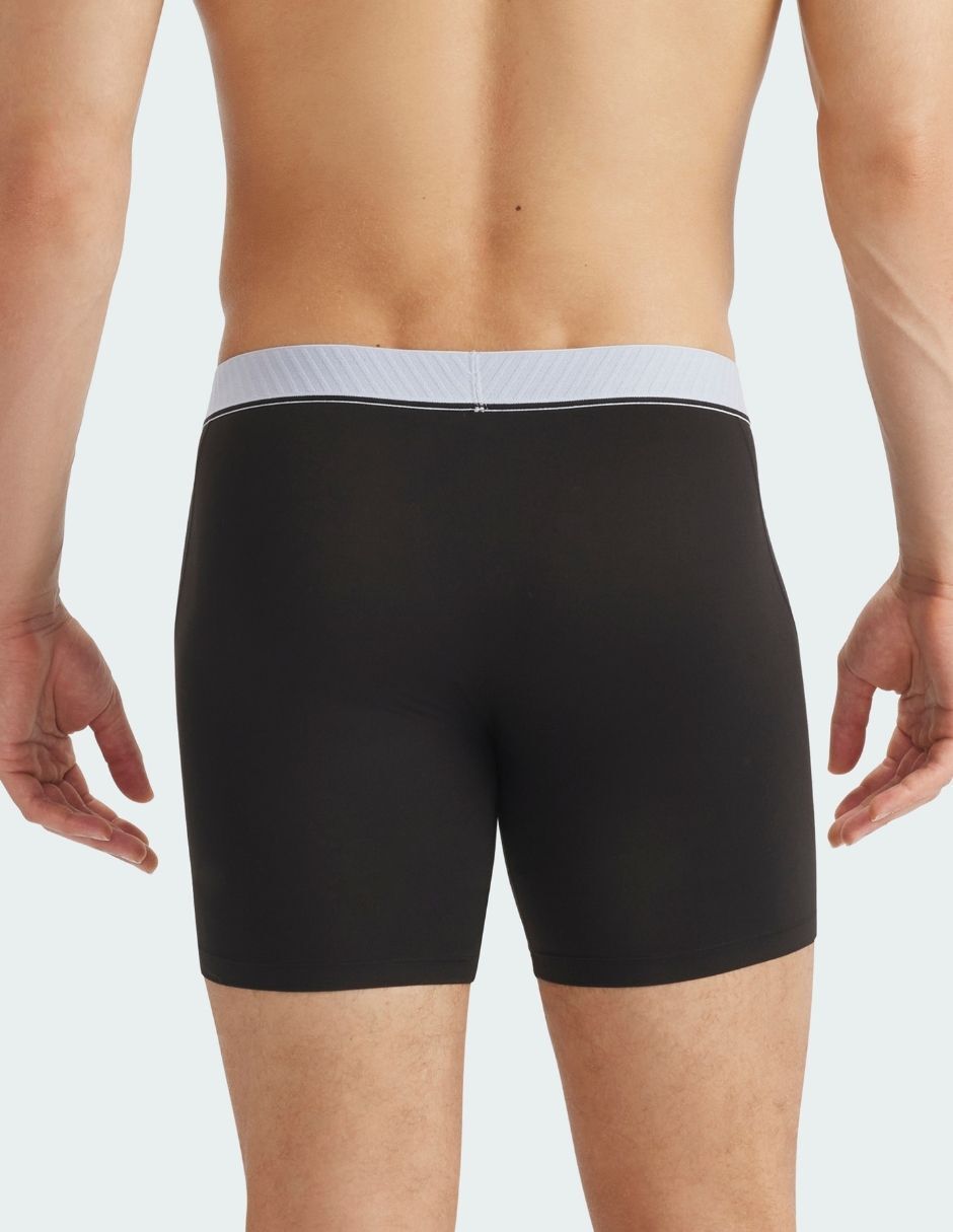 Bóxer adidas de algodón y spandex para hombre 3 piezas
