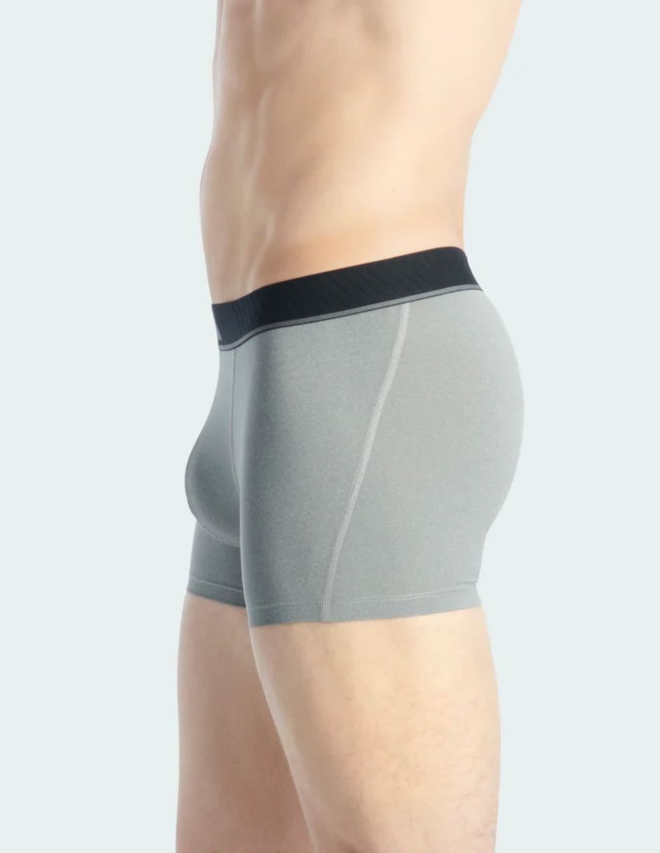 Bóxer trunk adidas de algodón y spandex para hombre 3 piezas