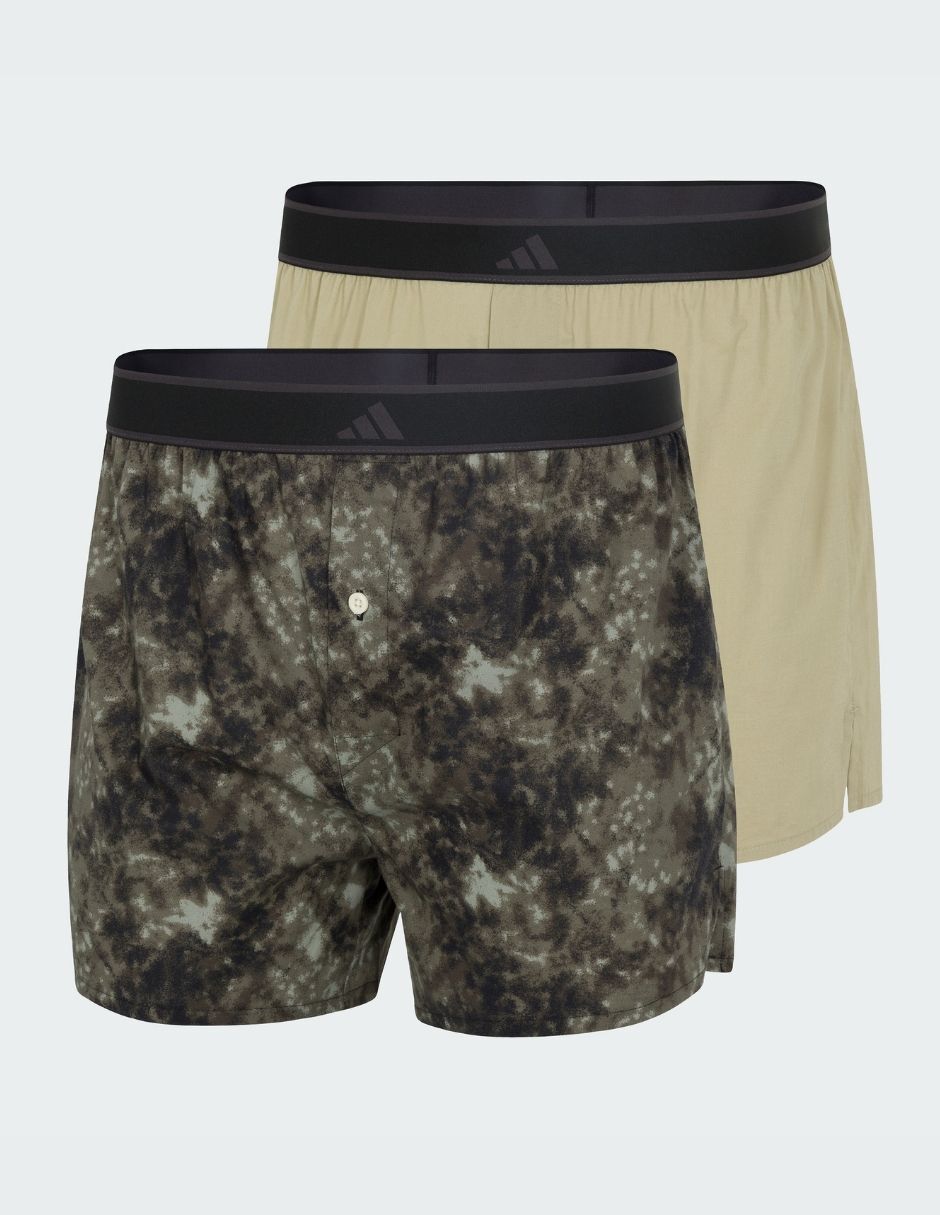 Bóxer de algodón y spandex para hombre 2 piezas Bóxer de algodón y spandex para hombre 2 piezas