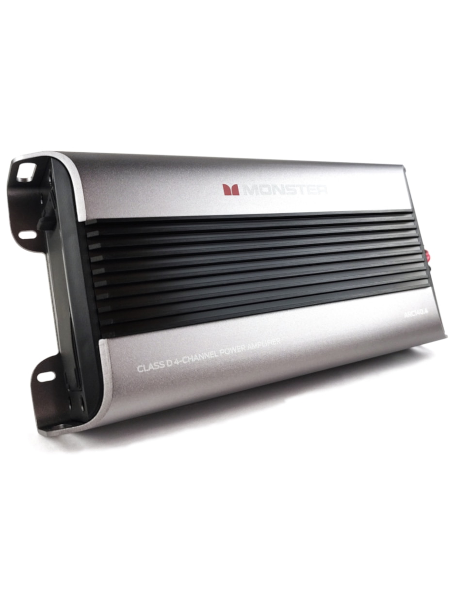 Amplificador para auto monster arc140.4 de 12 vdc