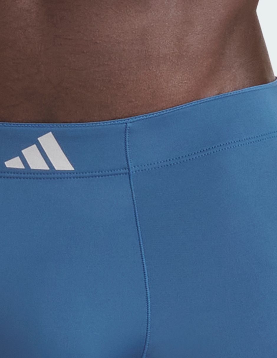 Bóxer trunk adidas de algodón y spandex para hombre 3 piezas
