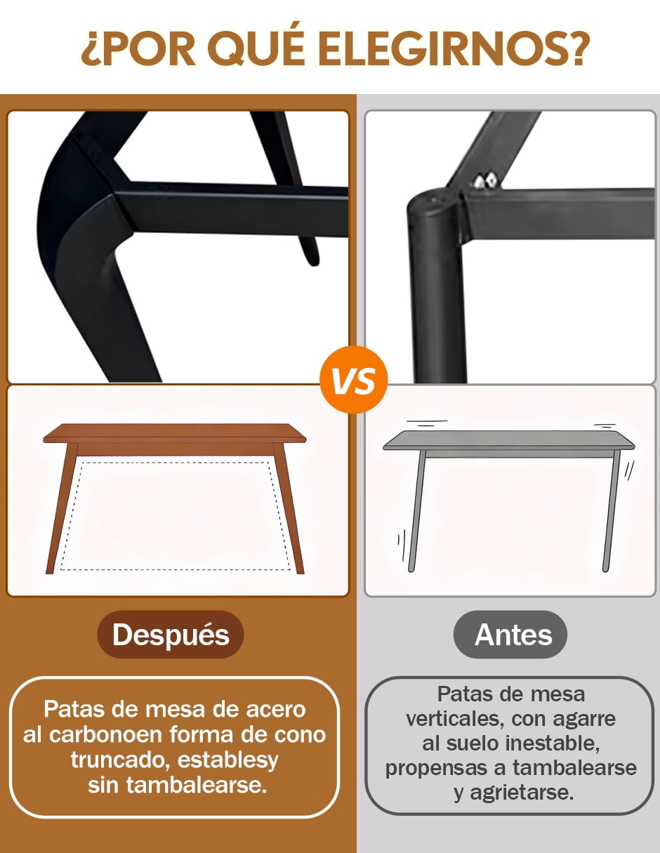 Mesa nuestro nido de piedra sinterizada