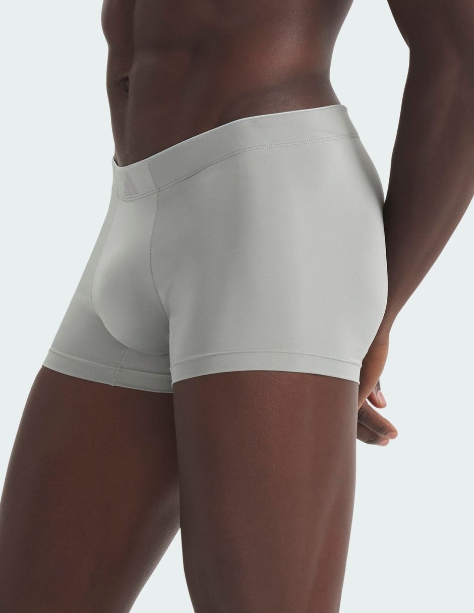 Bóxer trunk adidas de algodón y spandex para hombre 3 piezas