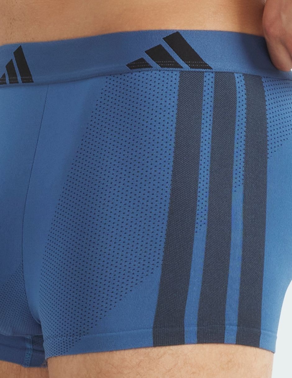 Bóxer trunk adidas de algodón y spandex para hombre 2 piezas