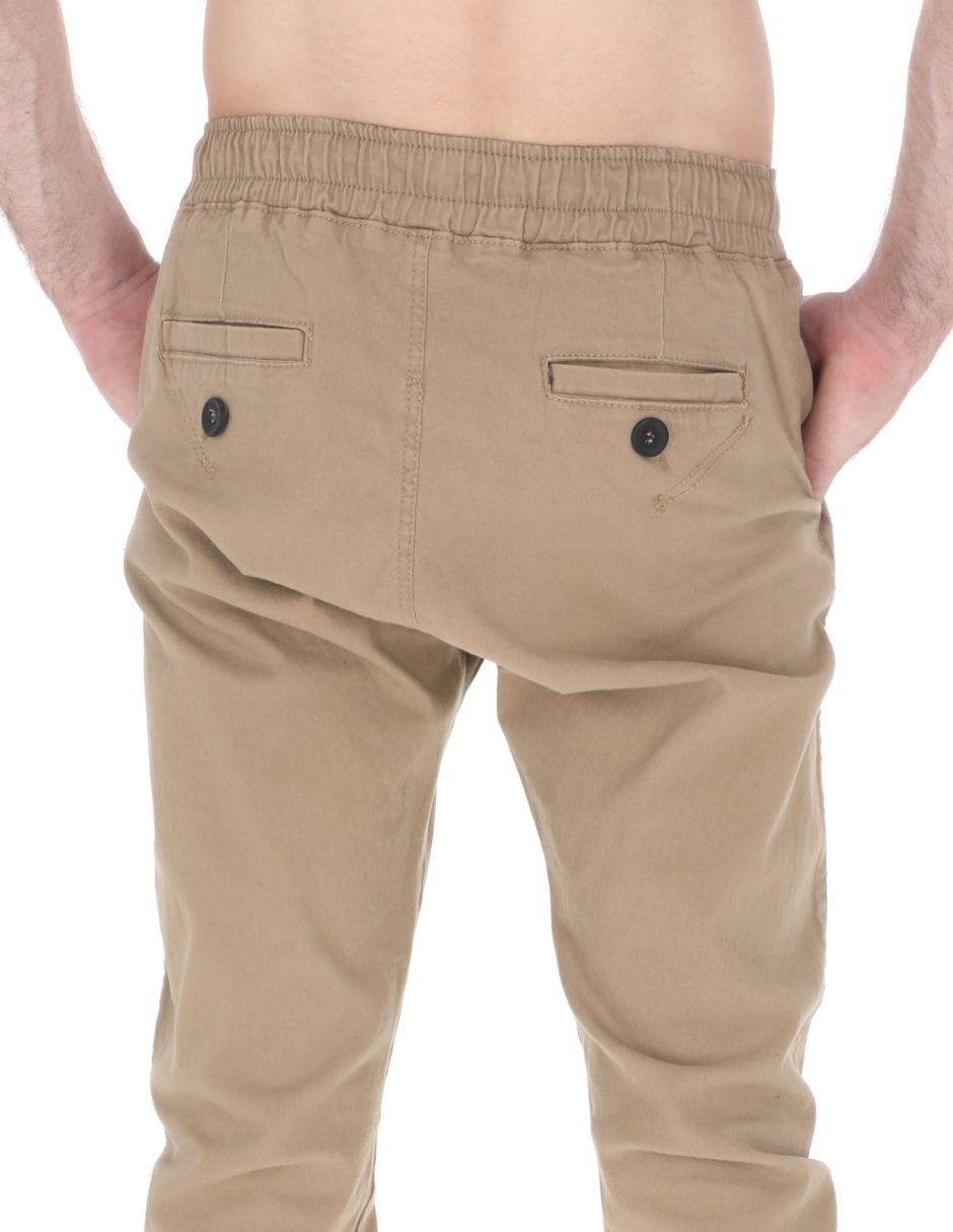 Pantalón jogger slim chb chili beans clothing co. Con bolsillos para hombre