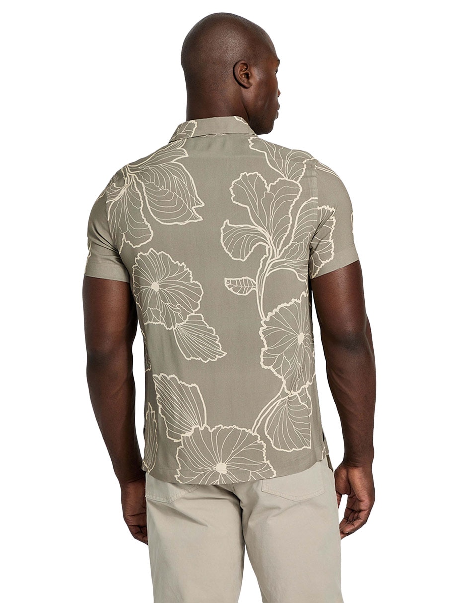 Camisa casual Guess manga corta para hombre