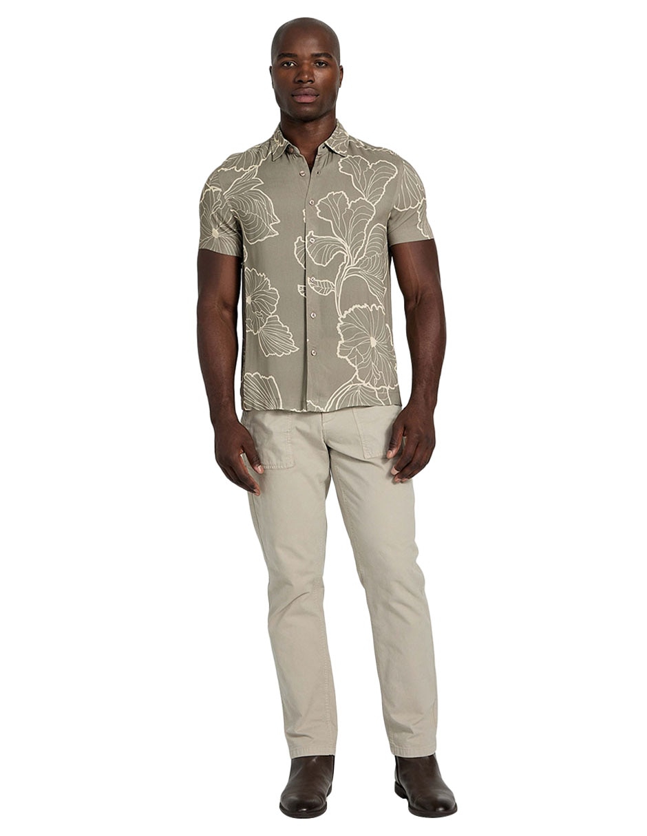 Camisa casual Guess manga corta para hombre