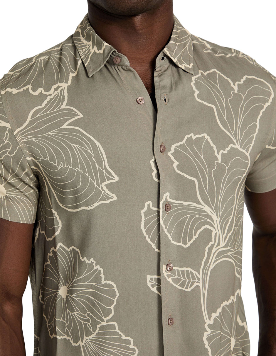 Camisa casual Guess manga corta para hombre