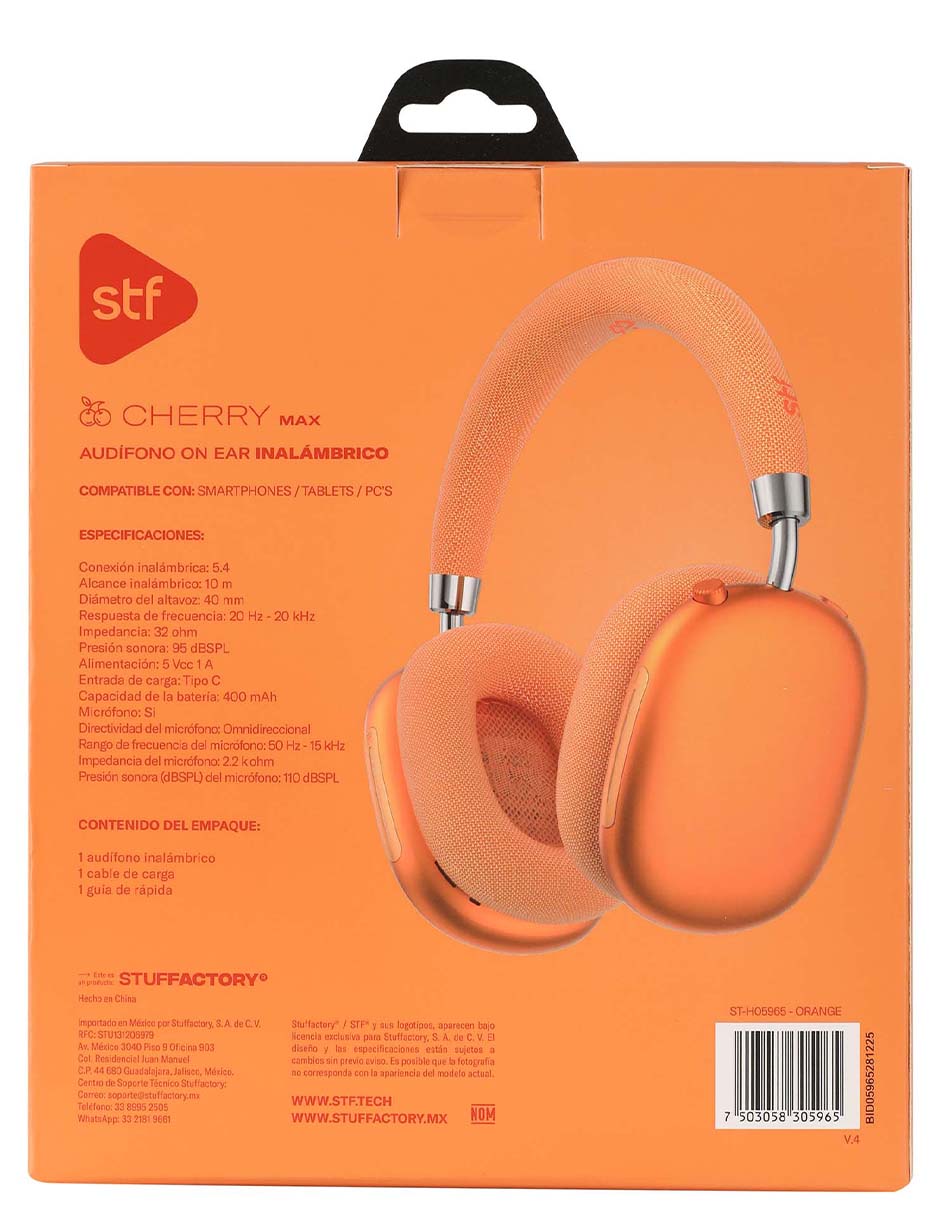 Audifonos Stf Cherry inalámbricos