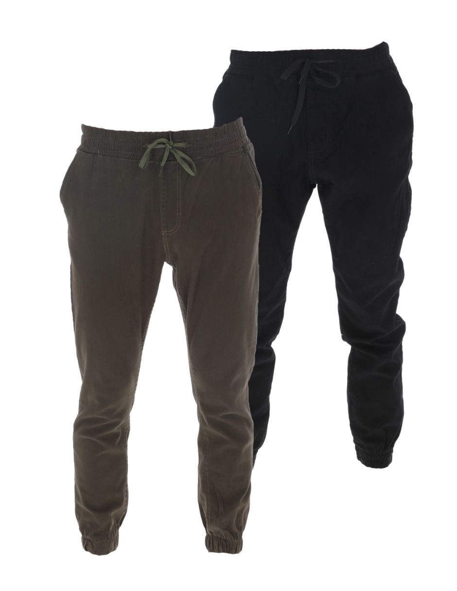 Jogger slim con bolsillos para hombre