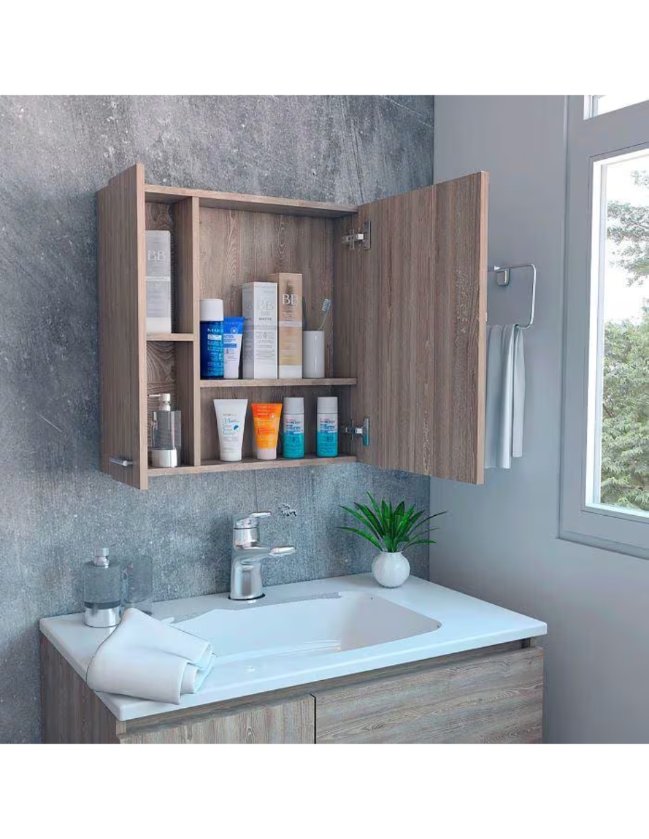 Estante para wc excelsior mueble baño mdf