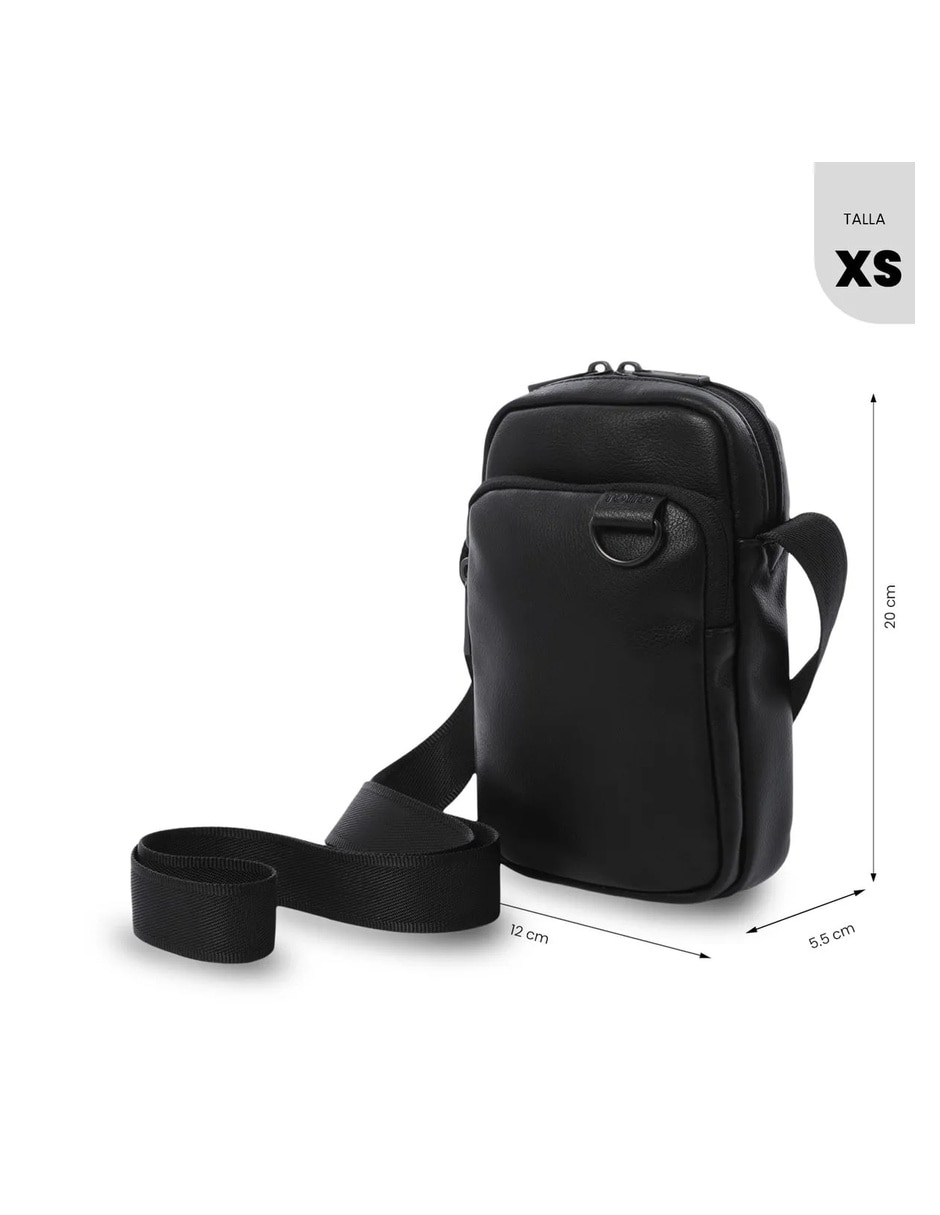 Bolsa bandolera totto indi para hombre