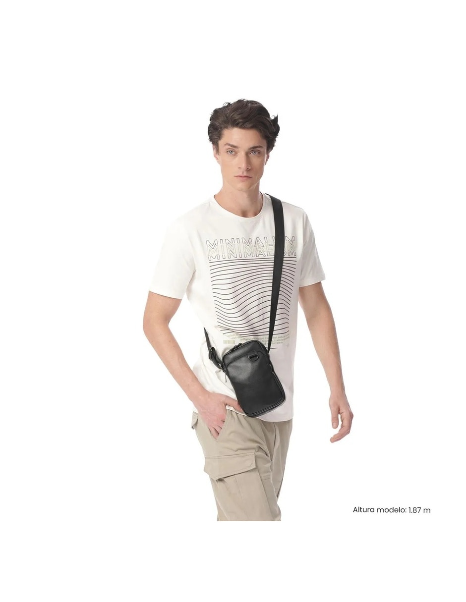 Bolsa bandolera totto indi para hombre