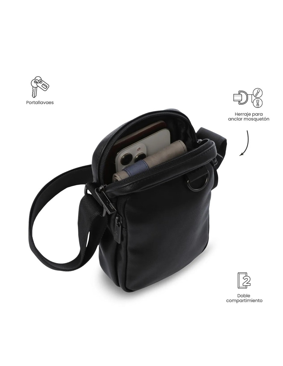 Bolsa bandolera totto indi para hombre