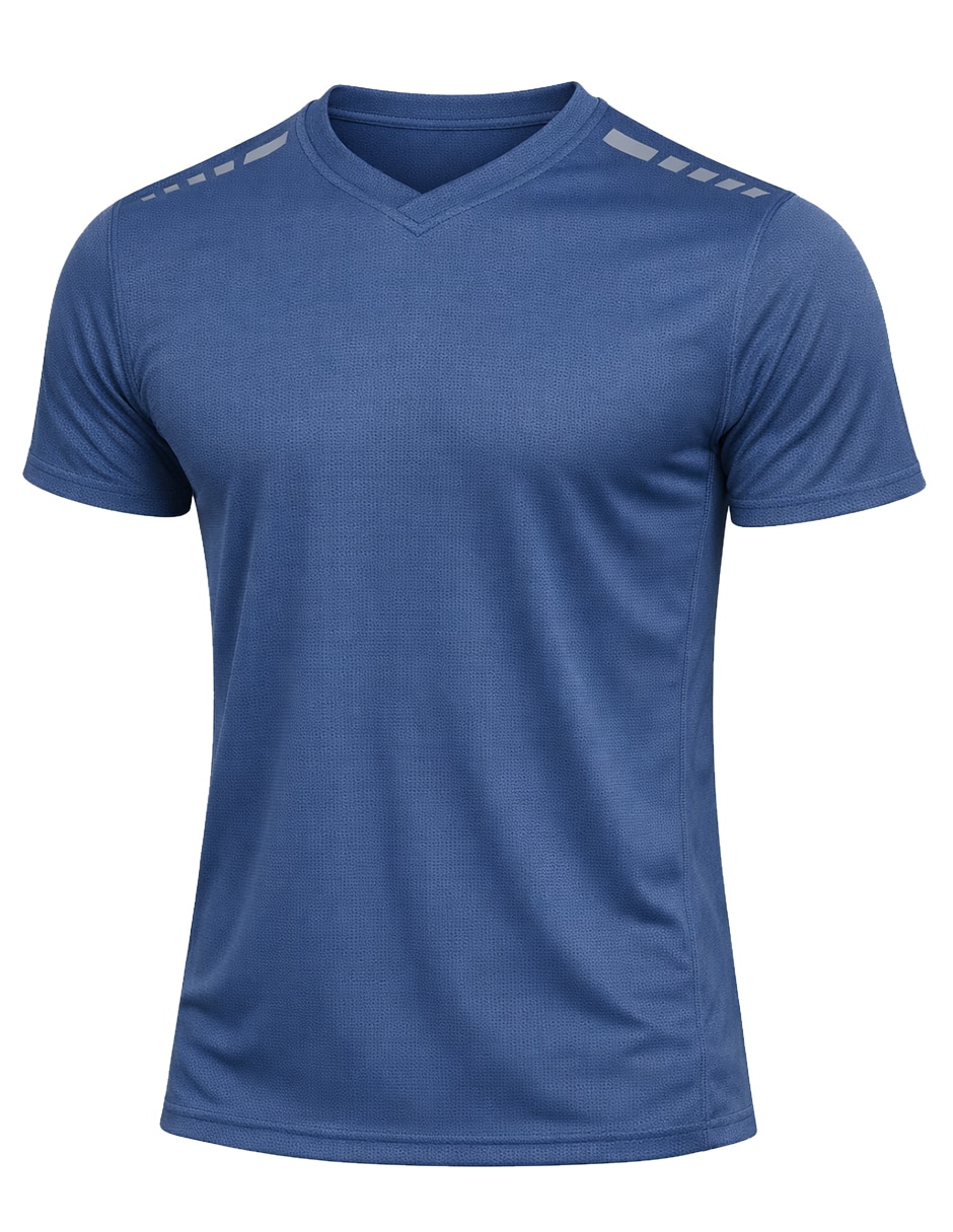 Set playera/playera knite cuello v para hombre