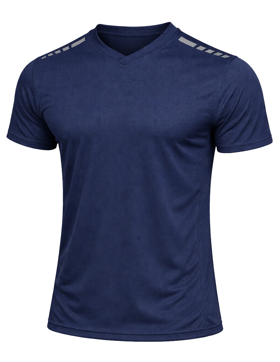 Set playera/playera knite cuello v para hombre
