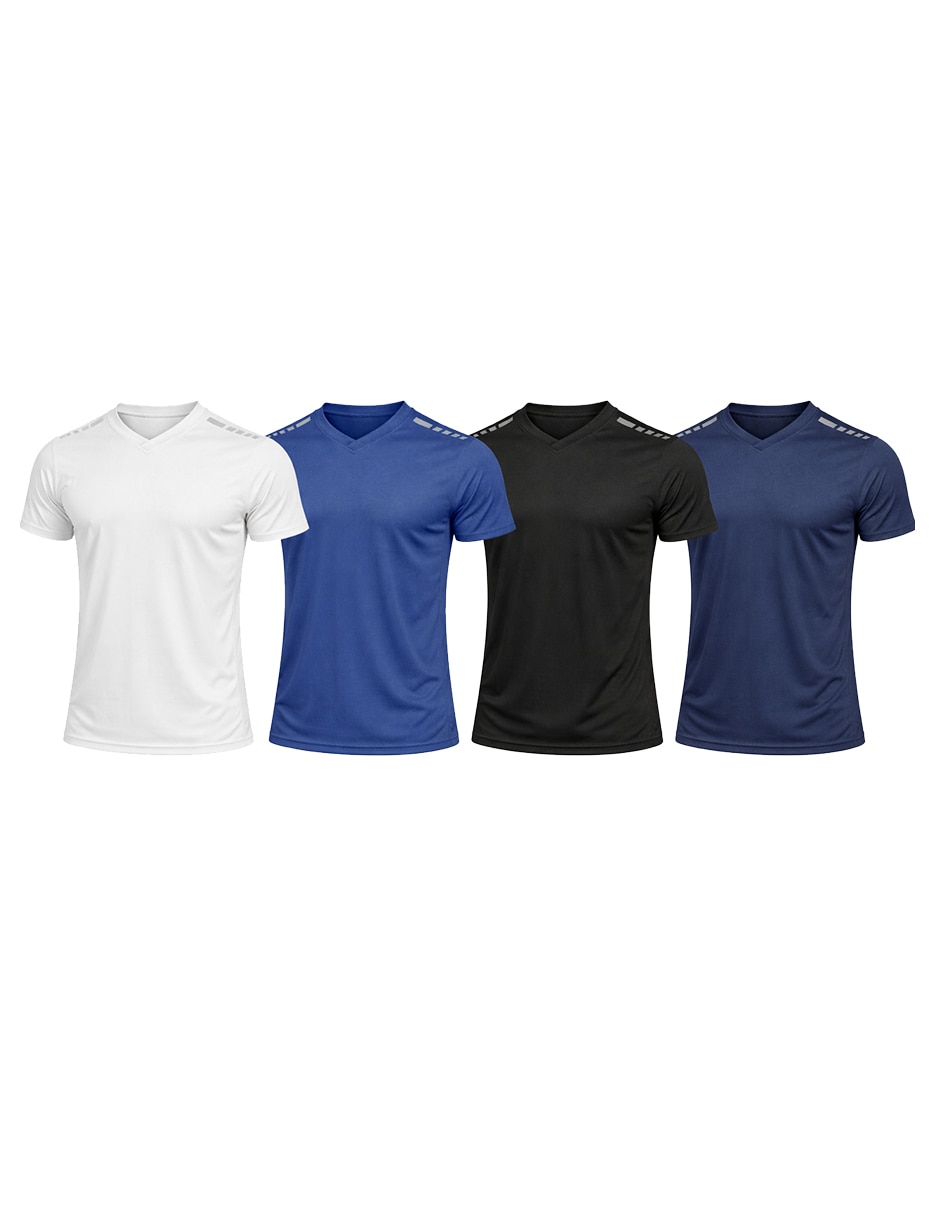 Set playera/playera cuello v para hombre