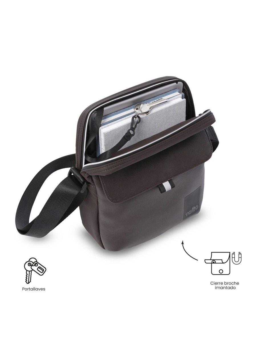 Bolsa bandolera bolder m para hombre 4