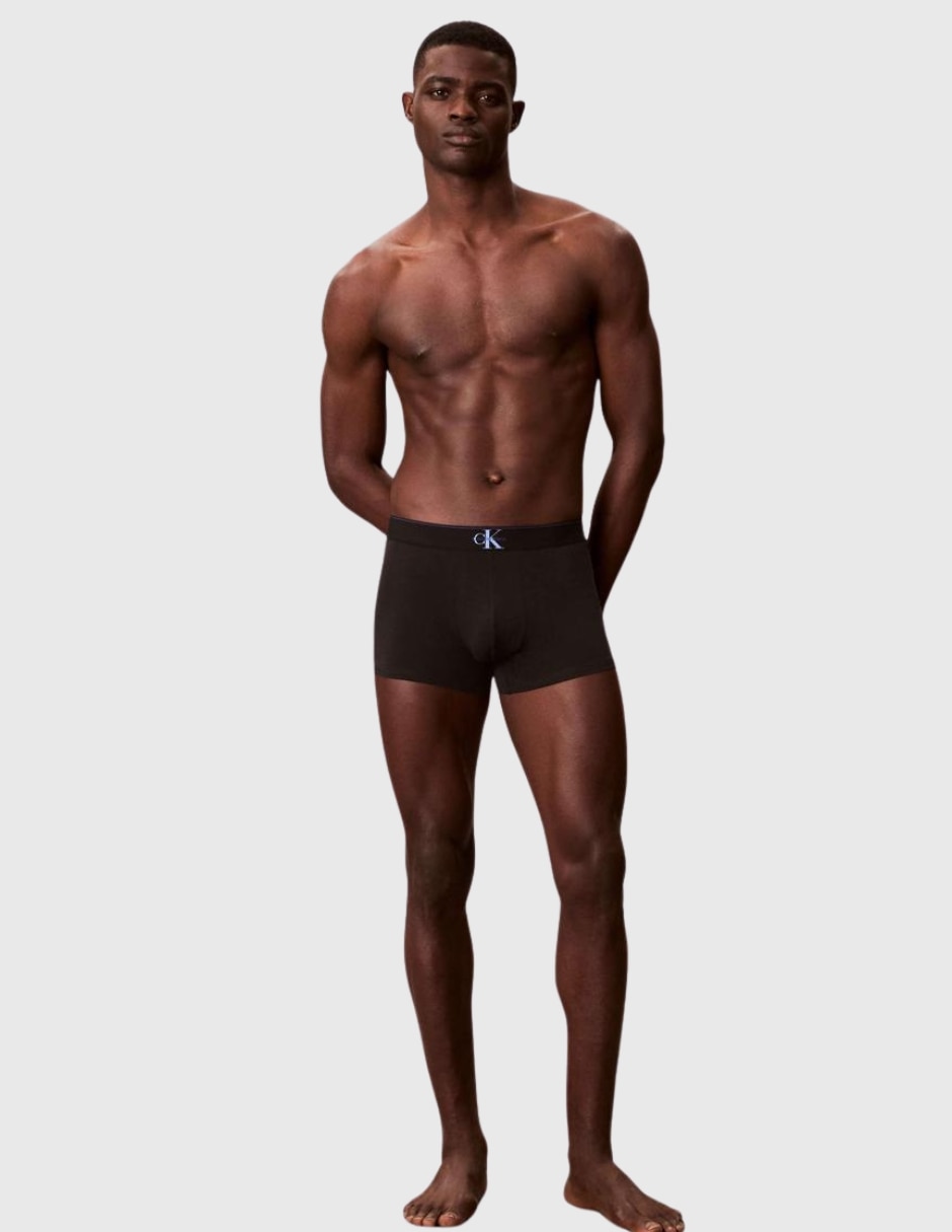Bóxer trunk calvin klein de algodón y elastano para hombre 3 piezas