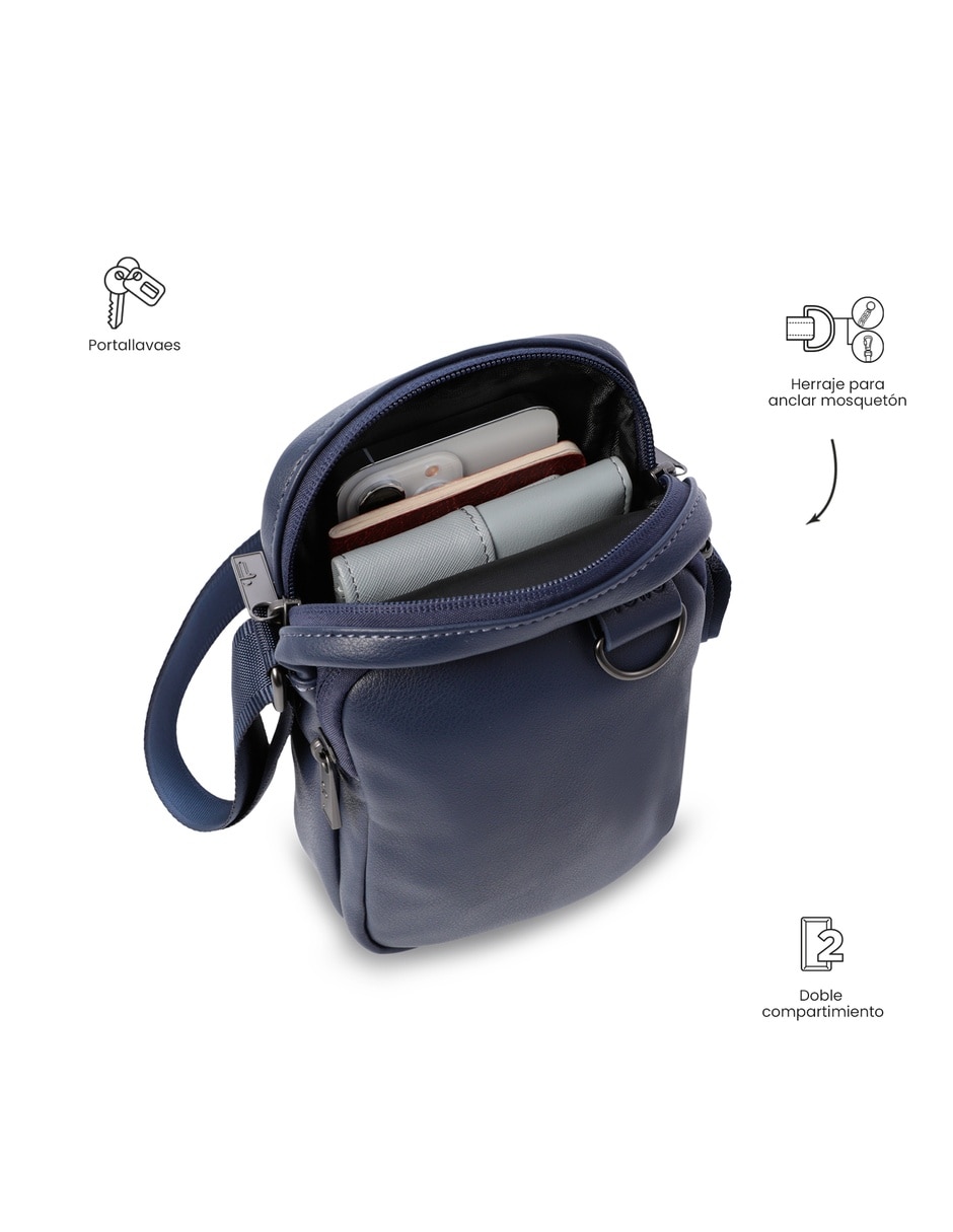 Bolsa bandolera totto indi para hombre