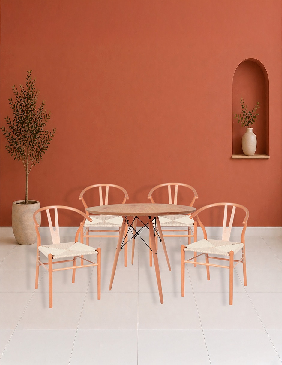 Comedor bone ilios innova para 4 personas de mdf