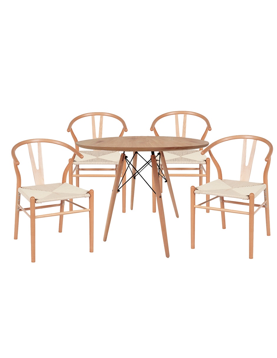 Comedor bone ilios innova para 4 personas de mdf