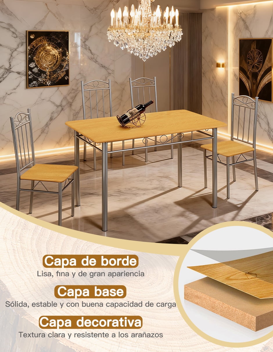 Comedor nuestro nido para 4 personas de mdf
