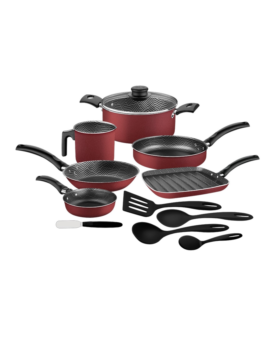 Batería de cocina 27899700 de aluminio antiadherente Starflon Max 12 piezas
