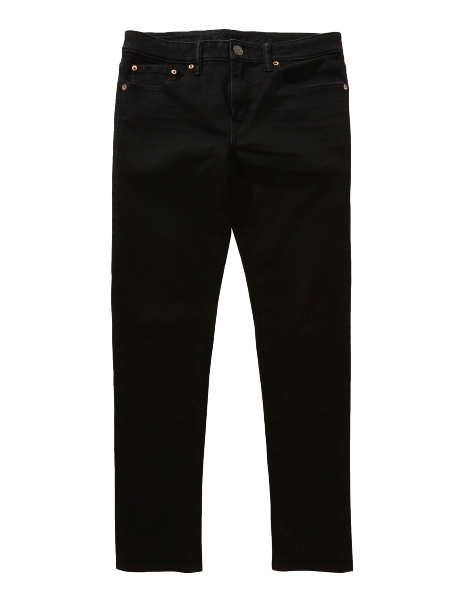 Jeans skinny American Eagle lavado obscuro para hombre