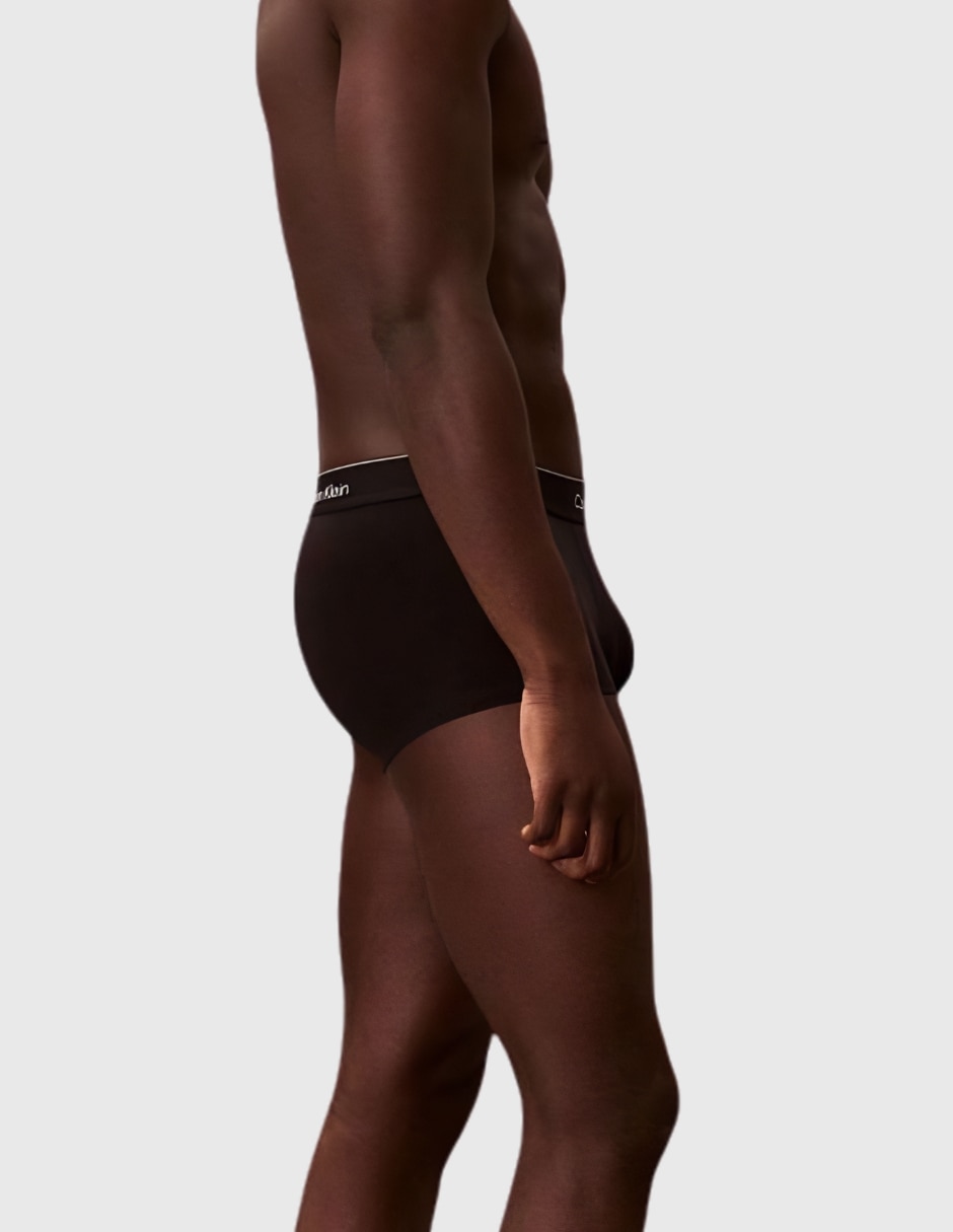 Bóxer brief calvin klein de algodón y elastano para hombre 5 piezas