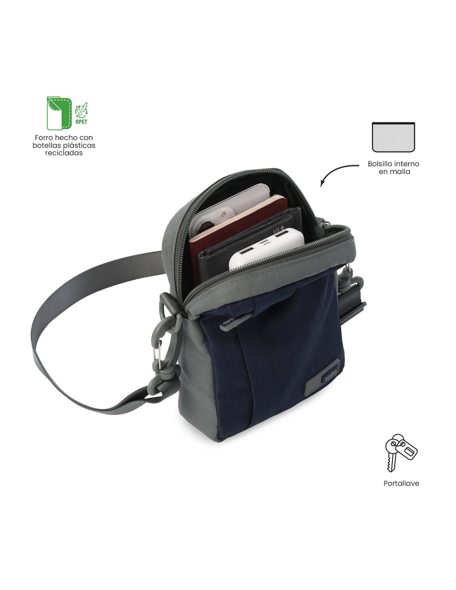 Bolsa bandolera totto balao 3.0 para hombre