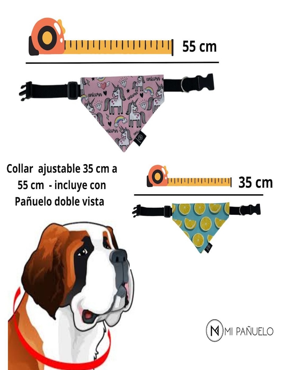 Pañuelo para perro y gato mi pañuelo cadigog