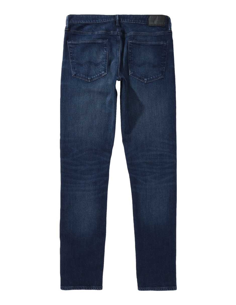 Jeans skinny American Eagle lavado obscuro para hombre