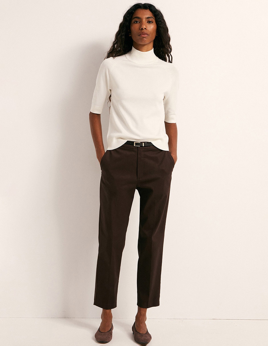 Pantalón recto para mujer