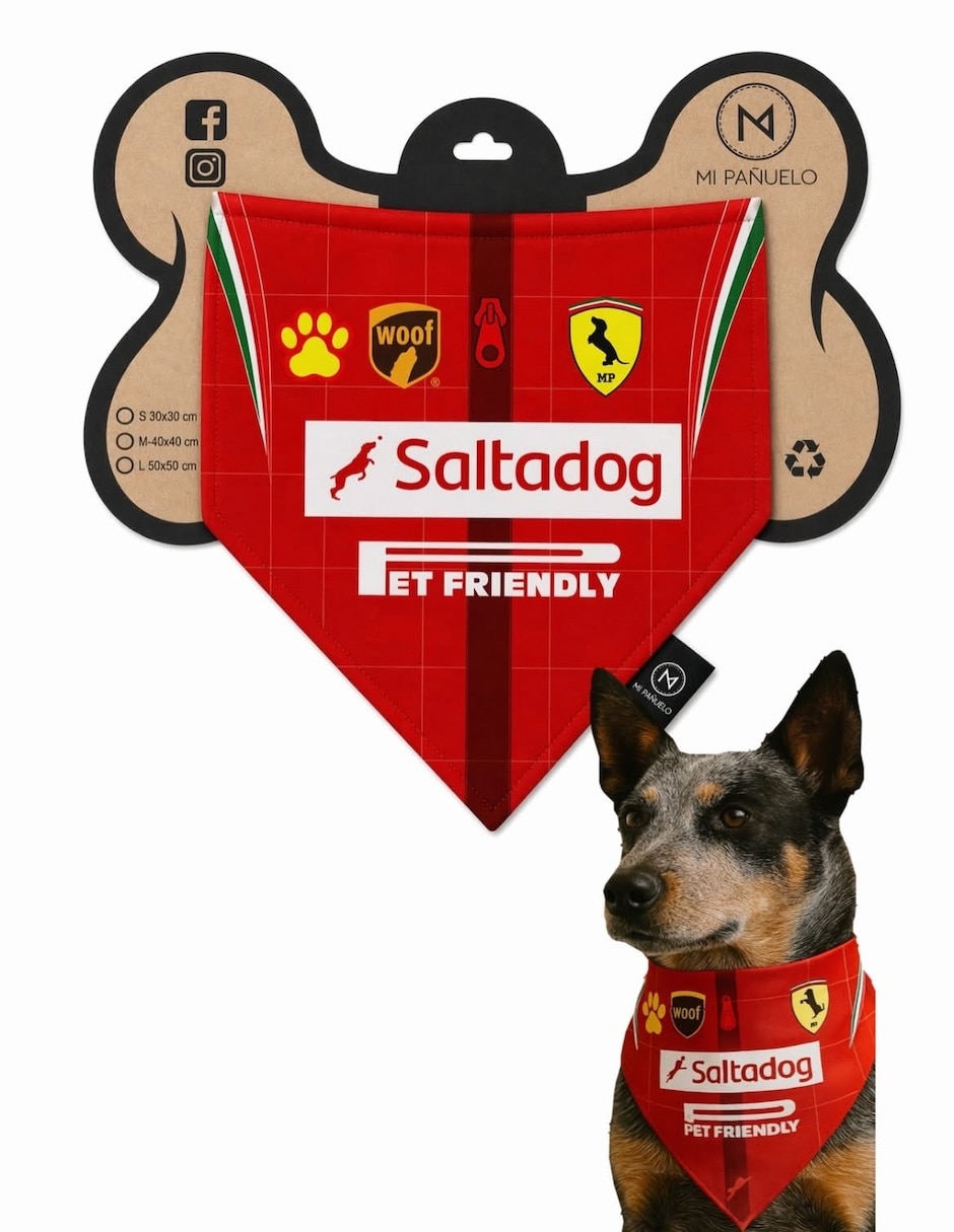 Pañuelo para perro y gato Mi Pañuelo Reddog