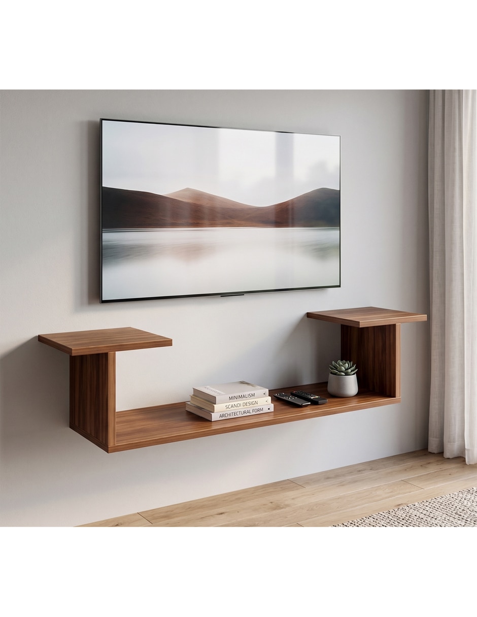 Mueble flotante para TV armable de MDF 5