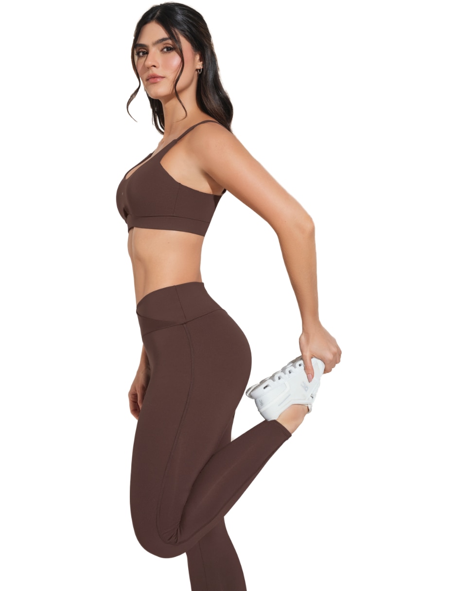 Conjunto deportivo ajustado Toda Época Lencería con elástico para mujer