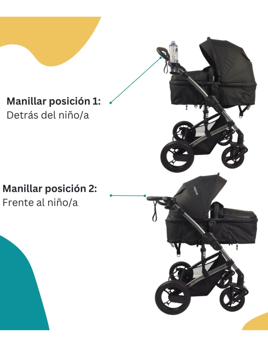Carriola Con portabebé Carriola Plegable AMULAY Sí