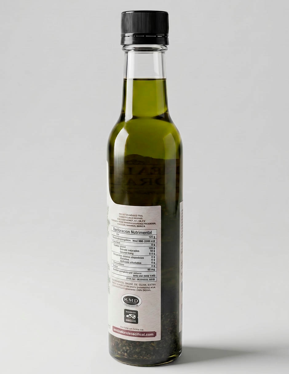 Aceite de oliva extra virgen con Eneldo