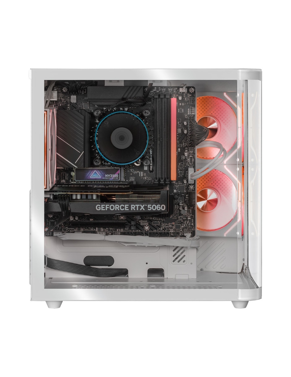 Computadora gamer DTX Gaming DXTI716GB55060MTPW 27 pulgadas Full HD Intel Core i7 NVIDIA GeForce RTX 5060 16 GB RAM 1 TB SSD