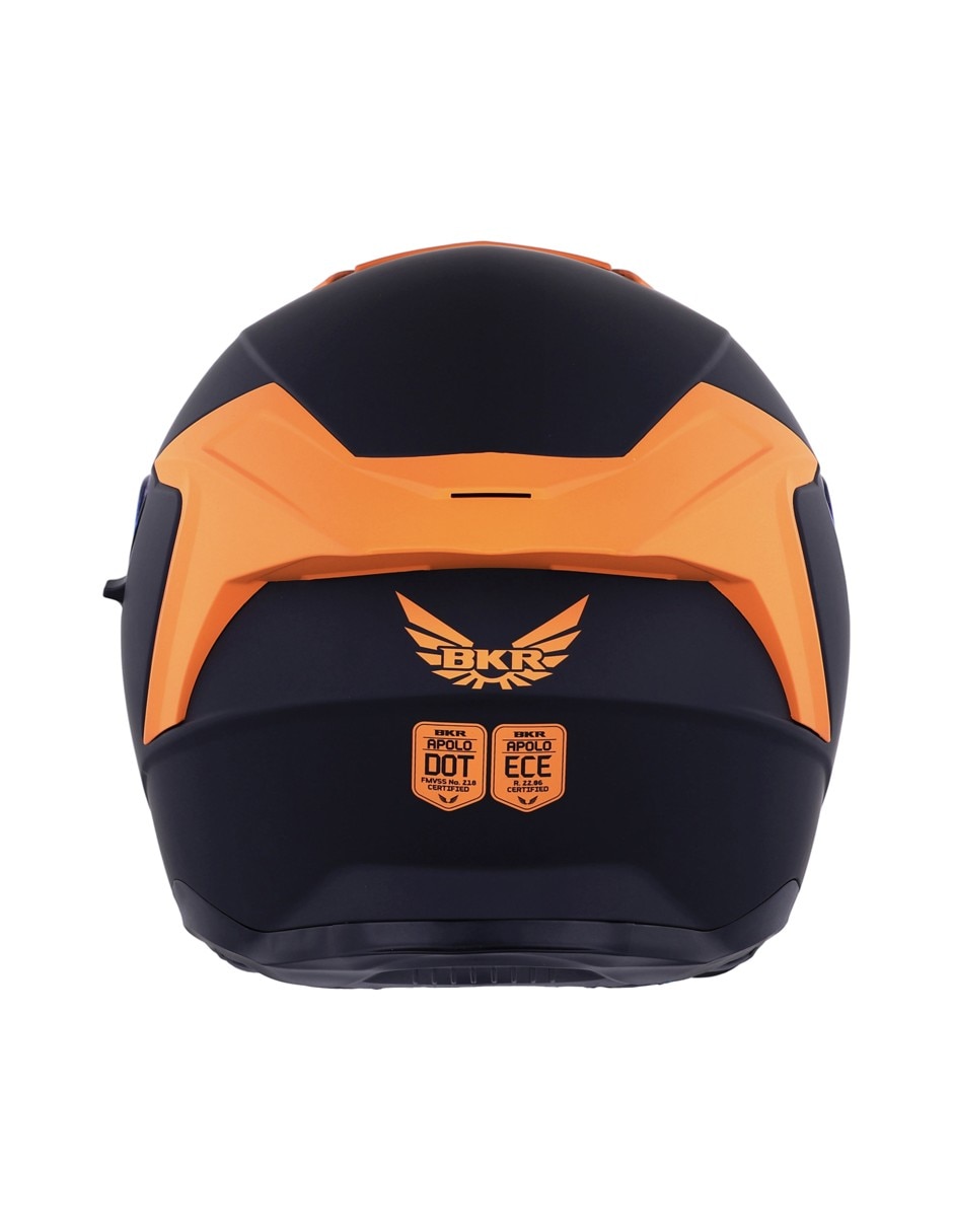 Casco abatible para motocicleta urbana bkr unisex