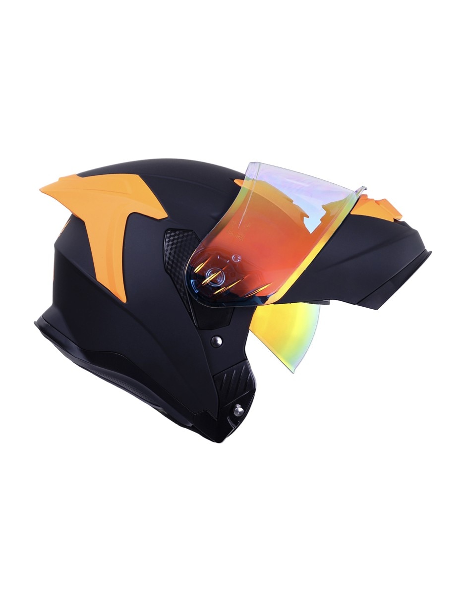 Casco abatible para motocicleta urbana bkr unisex