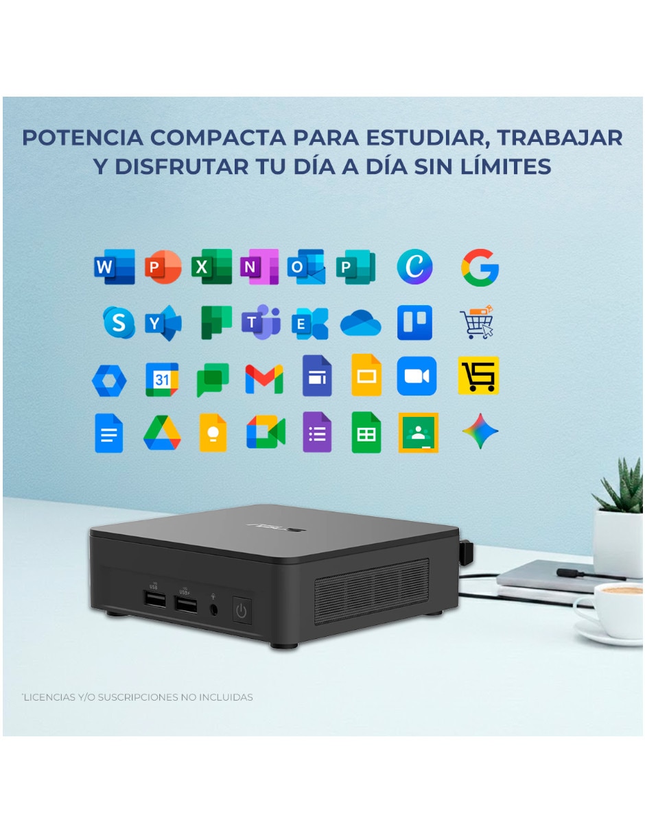 Mini PC Asus CNUC13P-Ci7161TB Intel Core i7 16 GB RAM 1 TB SSD
