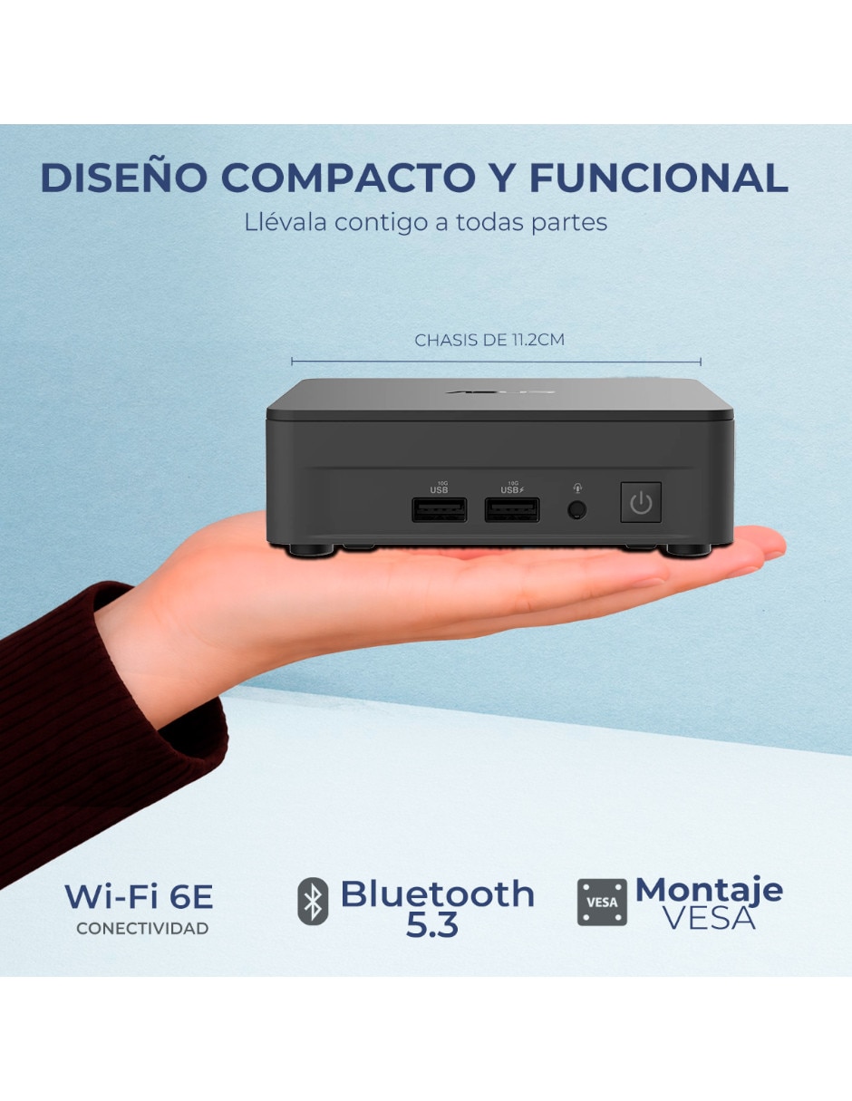Mini PC Asus CNUC13P-Ci7161TB Intel Core i7 16 GB RAM 1 TB SSD