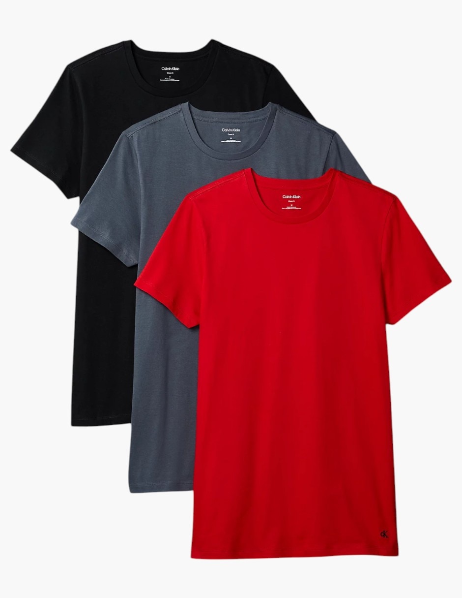 Set camiseta Calvin Klein cuello redondo para hombre